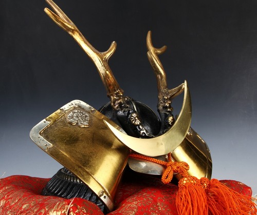Casque samouraï japonais - casque, de