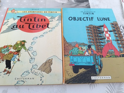 Lot tintin casterman - bd,