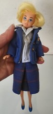 Poupée mannequin hotesse de l air vintage genre palitoy pippa meccano barbie