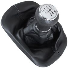 POMMEAU LEVIER VITESSE SOUFFLET CHROME SILVER 6V POUR VW PASSAT B5 FL 00-05 