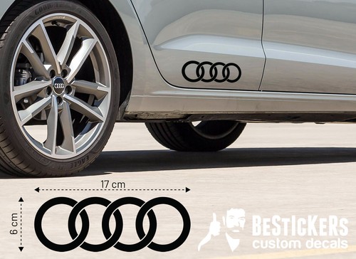 Autocollant audi dans les - autocollant,