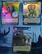 Carte Dinosaur King- Lot de 2
