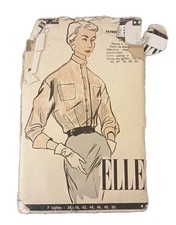 Patron Couture Vintage Elle