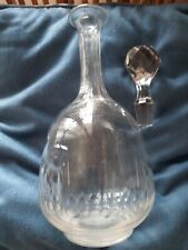 Ancienne et grande carafe en Cristal taillé