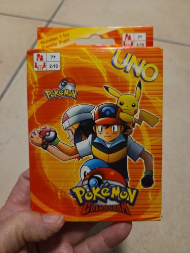 Jeu uno pokemon colosseum - uno,