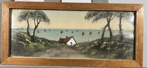 Ancienne gouache représentant