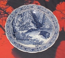 Assiette décorative - Scène