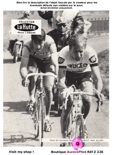 Cyclisme 1971 coureur jean - coureur,