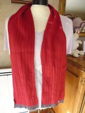 écharpe Benetton  rose      144  x  16  cms