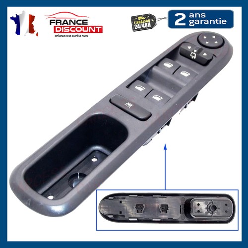 Bouton leve vitre - bouton, avant