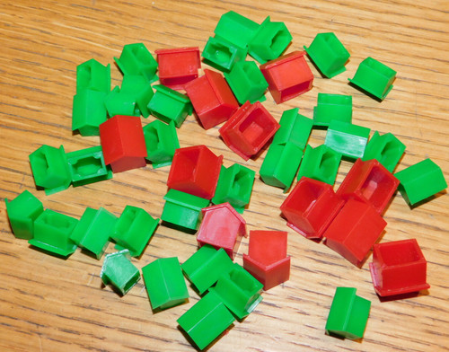 Vintage lot pieces jeu - pieces, du