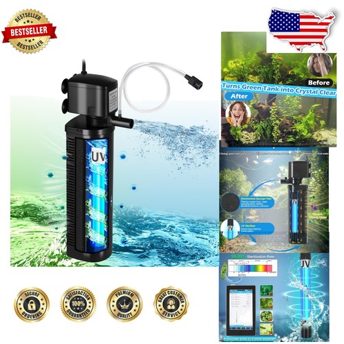 Aquarium filter 300 gal uv - 75-300,