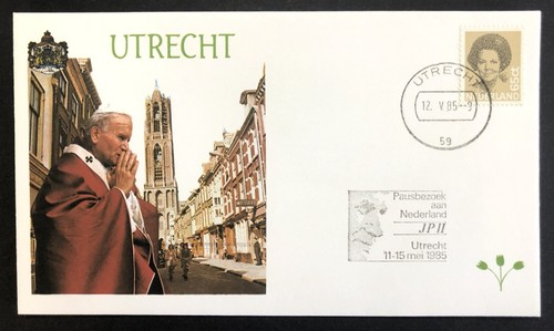 Fdc netherlands pope john - netherlands,,