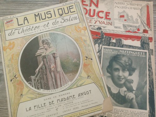 Partition vintage sheet music - ,