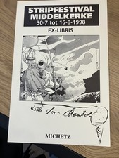 Michetz - ex libris  signé