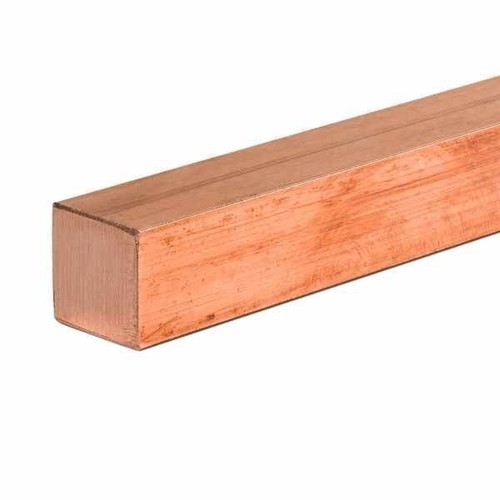 Barre carrée cuivre - en,