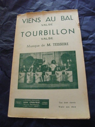 Partition viens bal - viens,