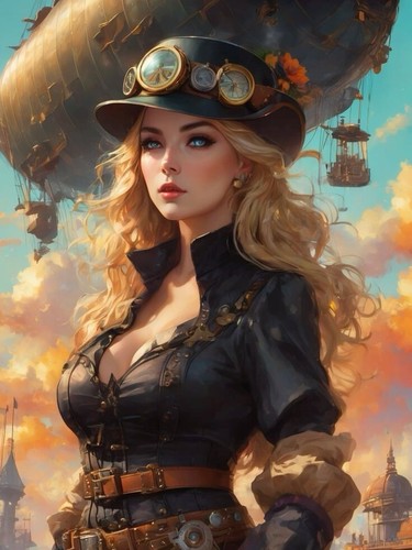 Plaque métal steampunk - plaque,
