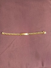 Ancienne Gourmette Murat Plaqué Or 18 Carats