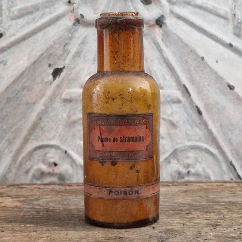 Ancien flacon pharmacie - ancien,