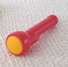 LAMPE TORCHE ROUGE POUR POMPIERS PLAYMOBIL