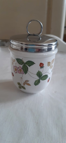Egg coddlers porcelaine - coddlers,