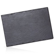 Plateau Service Ardoise Pierre Naturelle 22x31,4 cm Cuisine Présentation