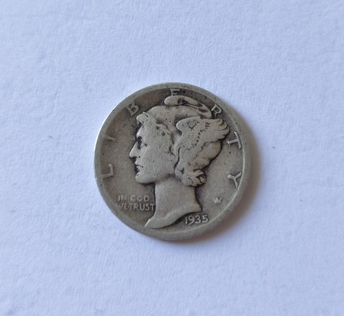 Monnaie one dime mercury 1935 - one,