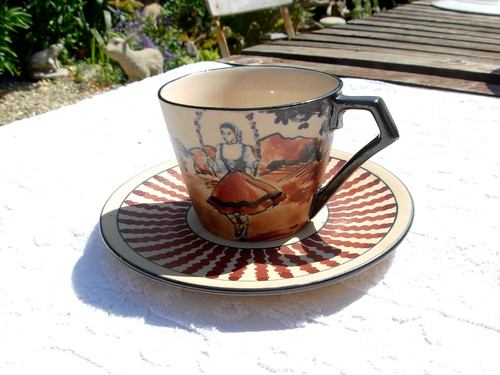 Tasse café ancien grès - tasse,