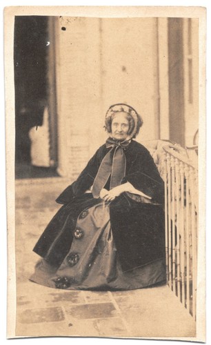 Photo cdv femme - femme, noblesse