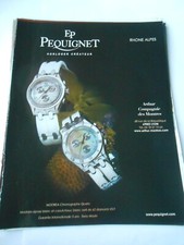 Publicité Advert 2007  - Montre Ep Pequignet Horloger à Lyon