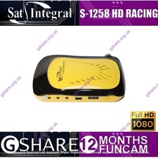 Sat-Integral S-1258 HD Racing (! 6 MOIS FUNCAM GSHARE ! FREE SATELLITE TV !)