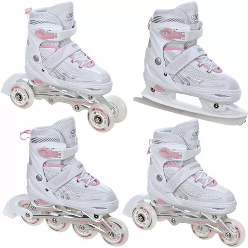 Roller optima blanc patin à - blanc,