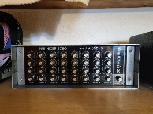 Binson pre mixer echo 602 - binson,