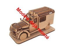 Citroen 2CV kit en bois