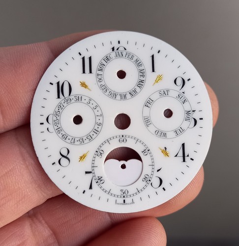 Montre poche triple date et - poche,