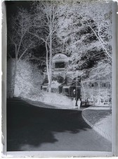 PHOTO x14 plaques négatives (9x12) Paysages. Paris. Versailles. Forêts et fleuve