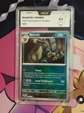 Carte Pokémon Noctali 059/131 Reverse Pokeball PCA 9,5 Évolutions Prismatiques