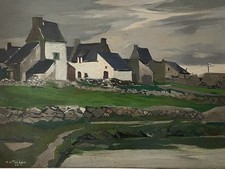 Pierre Théron, le village de