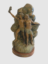 groupe art déco en régule