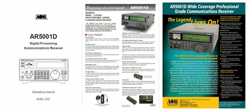 Aor ar5001d 5001d receiver - ar5001d,