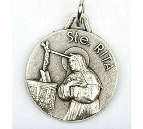 Sainte rita médaille métal - sainte,