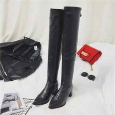 Bottes Cuissardes Femme Noir