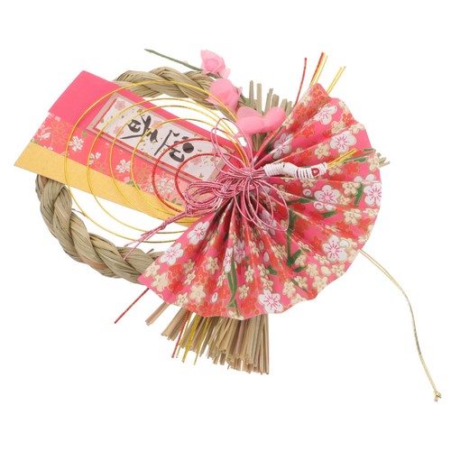 Pendentif couronne tissée - , en