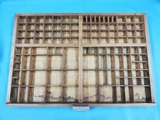 ancien tiroir d'imprimerie