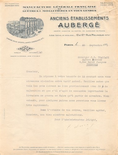 1926 manufacture generale - 1926,