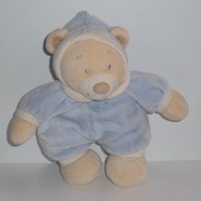Doudou Ours Jollybaby - Bleu