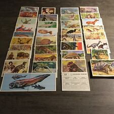 ANIMAUX PREHISTORIQUES 1982 - Lot de 6 images Stickers Panini au choix!