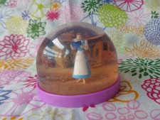 Vintage Boule à Neige Disney La Belle et la Bête Snow Globe Déco Collection 