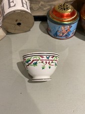 Petit bol U&C - Dinette - Sarreguemines ? - décor vert et rouge